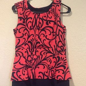 Enfocus Studio Dresses - Navy Blue dress and salmon color dress. Slip on Enfocus Studio Dresses - Navy Blue dress and salmon color dress. Slip on